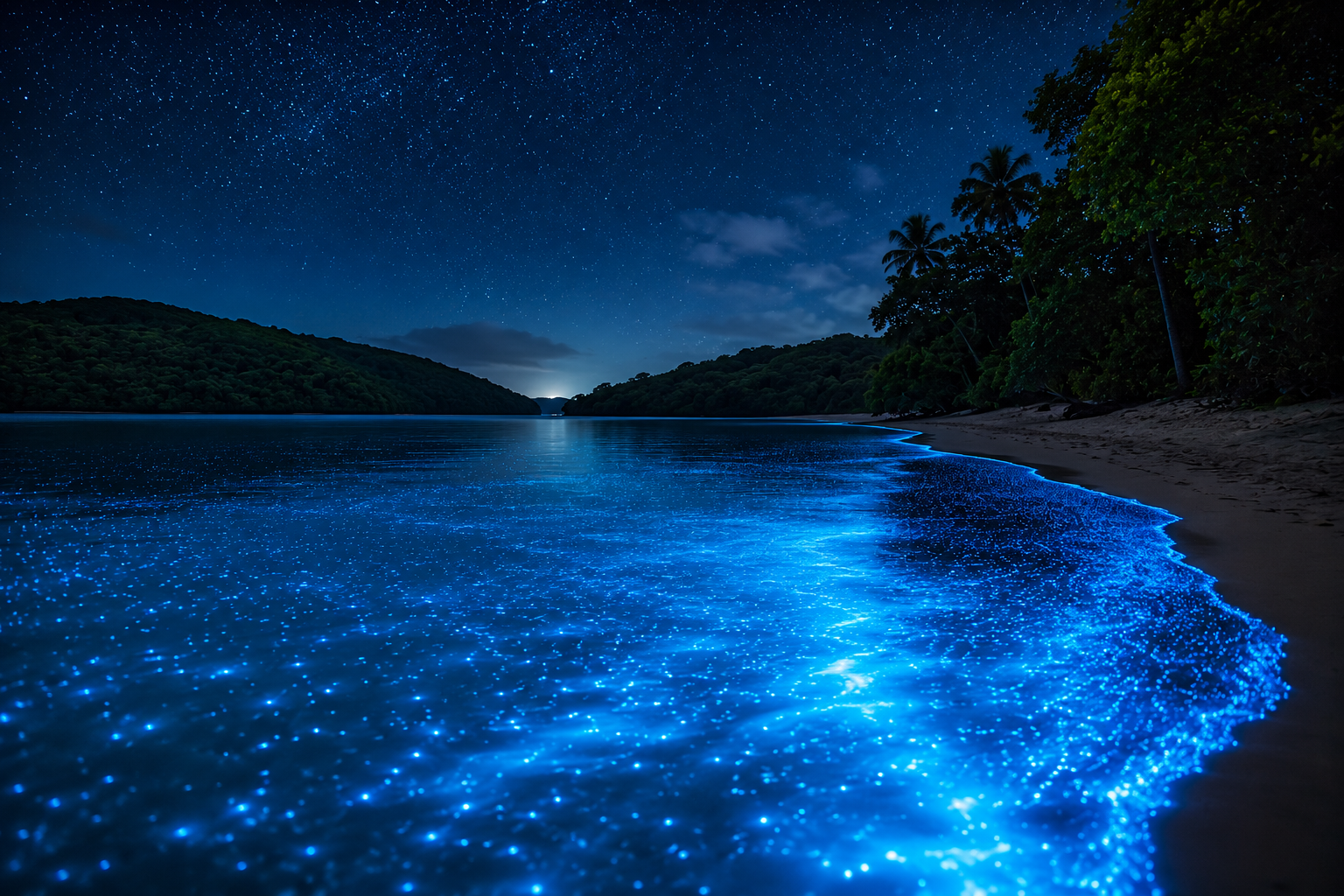 Kayak en la Bahía Bioluminiscente de Vieques